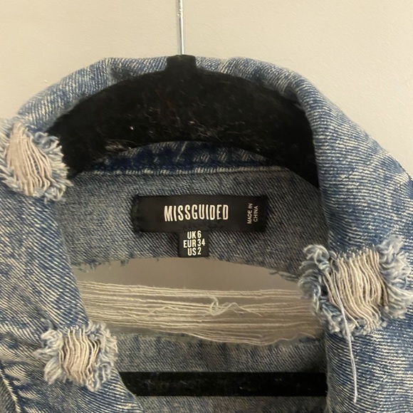 Misguided oversized leather jacket - Picture 3 of 3